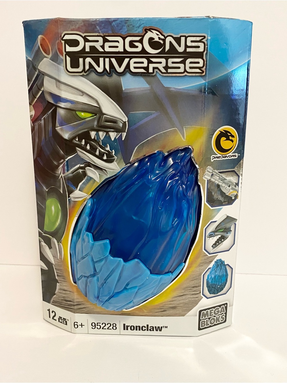 Mega Bloks Dragons Universe Ironclaw 2010 95228 12 piece Building Set New